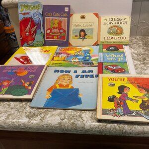 LOT of Vintage Children's Books Kids Books EUC 10 Books in All